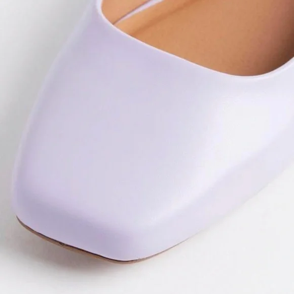 Torrid Squared Toe Slingback Flat (WW) - Picture 2 of 11